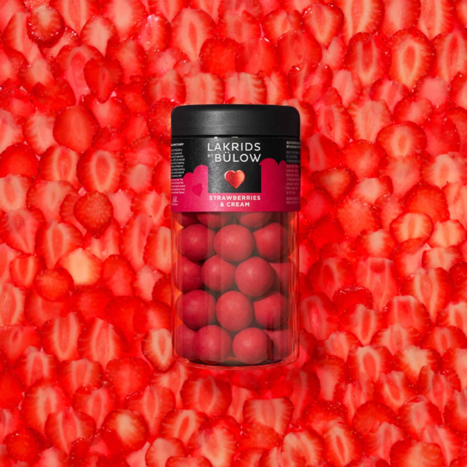 Lakrids By Bülow - REGULAR STRAWBERRIES & CREAM 270g